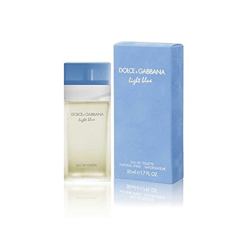 Dolce & Gabbana Light Blue Eau de Toilette Spray for Women, 1.7 Fluid Ounce