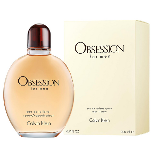 OBSESSION MEN/CALVIN KLEIN EDT SPRAY 6.7 OZ