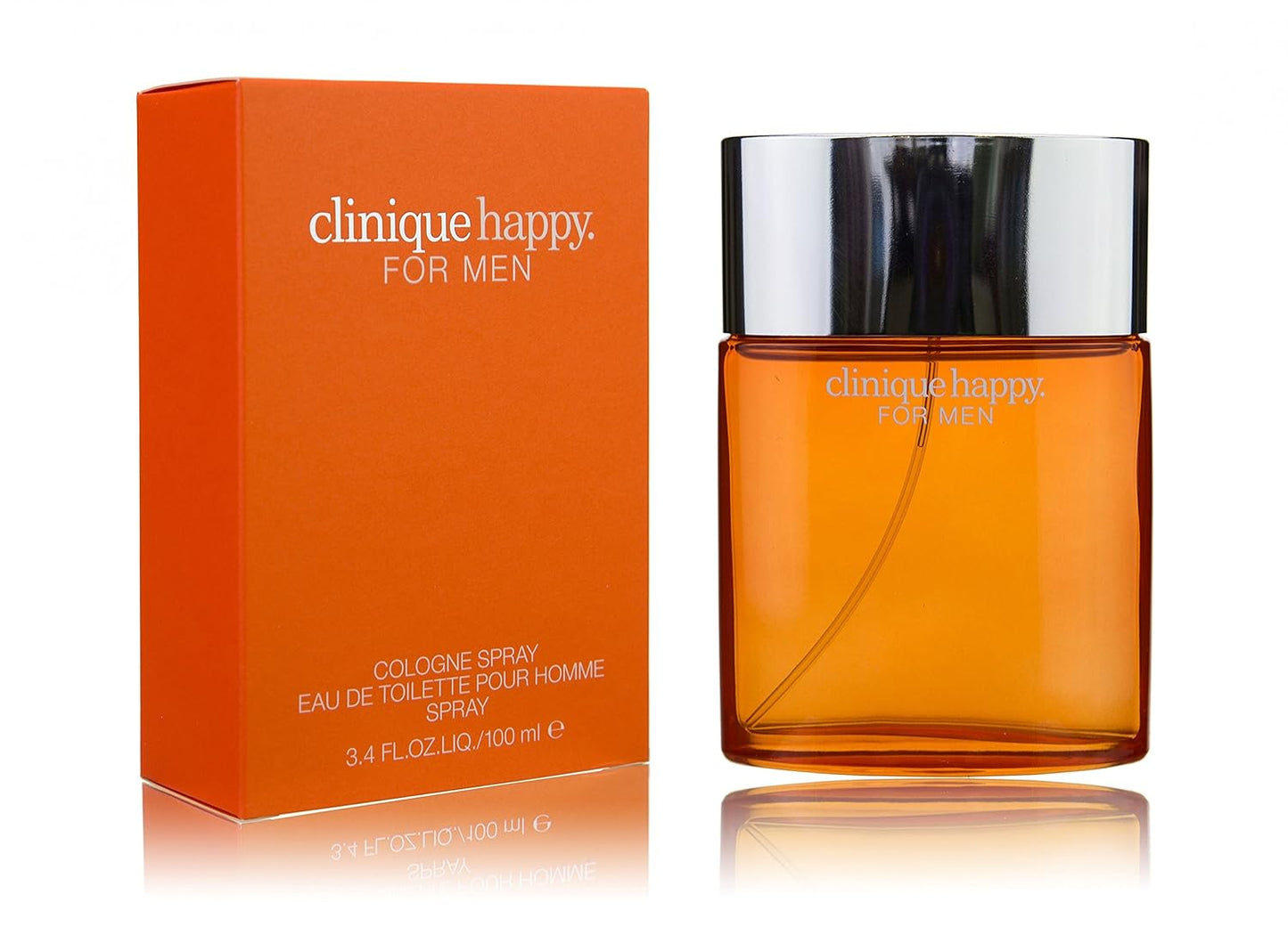 HAPPY BY CLINIQUE FOR MEN COLOGNE 3.4 FL OZ