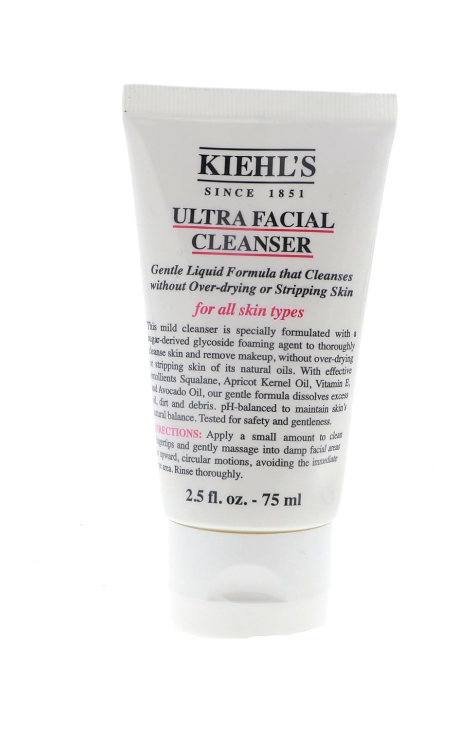 Kiehl's Ultra Facial Cleanser For All Skin Types 2.5oz (75ml)